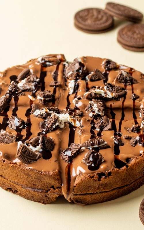 Brownie Oreo Waffle Cake (2)