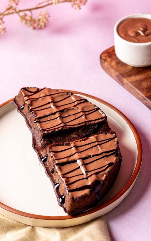Swiss Chocolate Brownie Waffle
